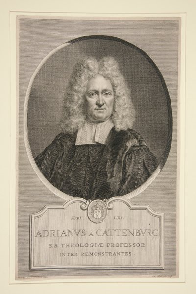 Adrianus a Cattenburg door Jacobus Houbraken