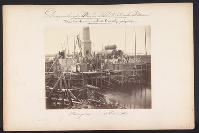 Benedenstoomgemaal met Centrifugaalpompen / Kralingen den 26 October 1868 door Jacobus van Gorkom jr.