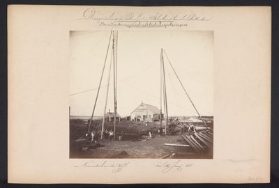Benedenstoomgemaal met Centrifugaalpompen, Nieuwerkerk aan den IJssel den 15 Junij 1868 door Jacobus van Gorkom jr.