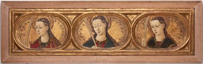 Drie Maagdelijke Martelaren door Jacomart c.1413 61 Baco