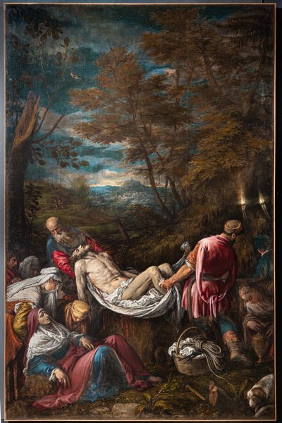 Begrafenis van het lichaam van Christus door Jacopo (1510 92) Bassano