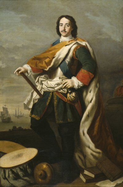 Portret van Keizer Peter I de Grote (1672-1725) door Jacopo Amigoni