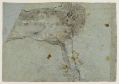 Studie van een gekruisigde Christus door Jacopo Bassano