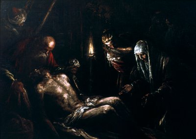Kruisafneming, 16e eeuw door Jacopo Bassano il vecchio