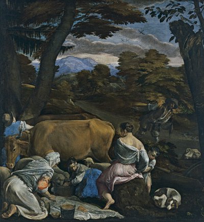De gelijkenis van de zaaier door Jacopo Bassano il vecchio