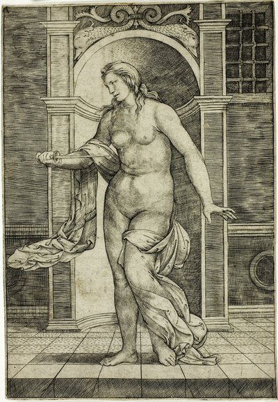 Lucretia door Jacopo Francia