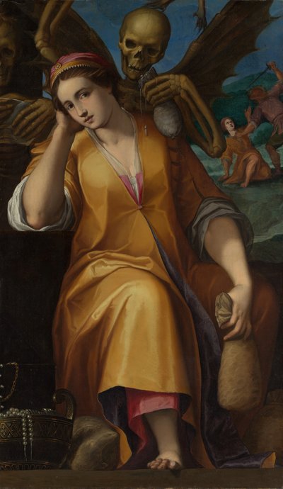 Allegorie van hebzucht door Jacopo Ligozzi