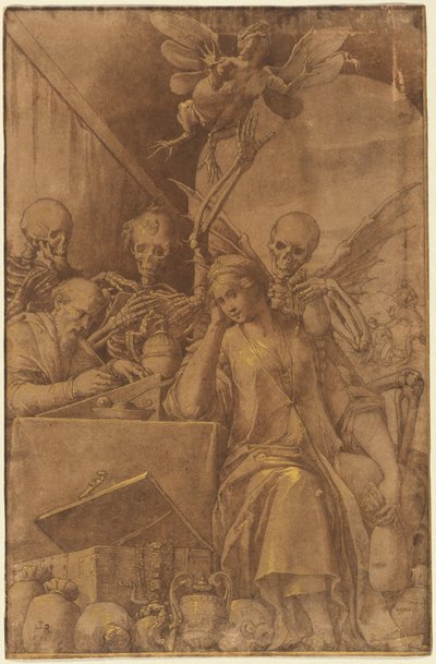 Hebzucht door Jacopo Ligozzi