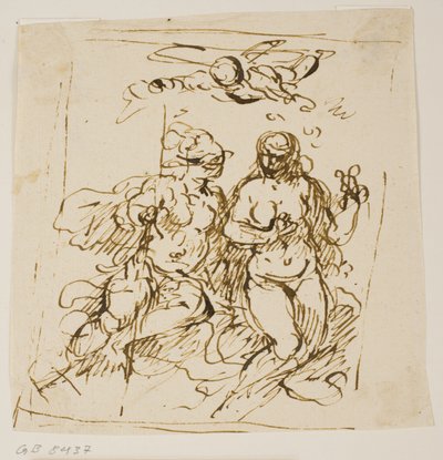 Cupido, Mars en Venus door Jacopo Palma