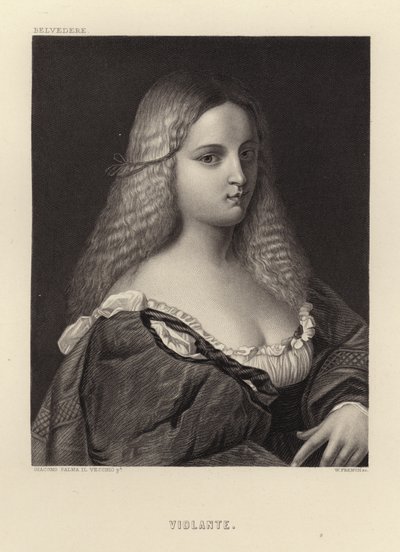 Violante door Jacopo Palma