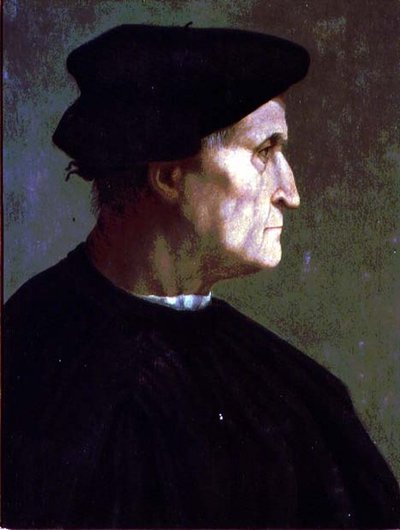 Portret van Francesco da Castiglione door Jacopo Pontormo