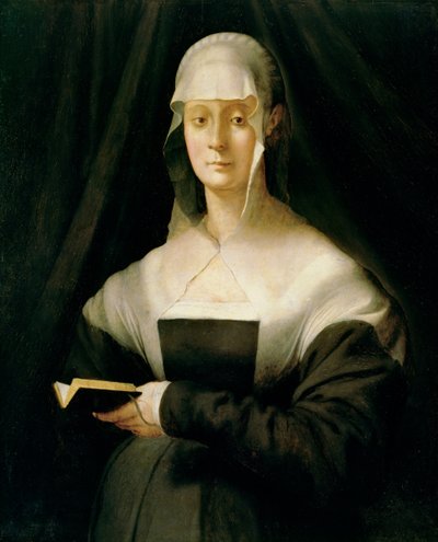 Portret van Maria Salviati, 1543 door Jacopo Pontormo