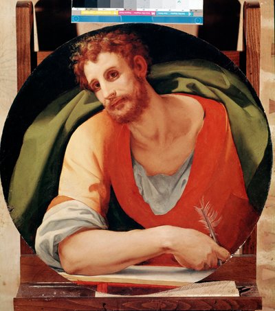 Portret van Sint Marcus door Jacopo Pontormo
