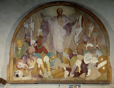 De transfiguratie van Christus door Jacopo Pontormo