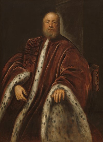 Een procureur van San Marco door Jacopo Robusti Tintoretto