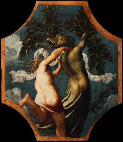 Apollo en Daphne door Jacopo Robusti Tintoretto