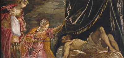 Judith en Holofernes door Jacopo Robusti Tintoretto