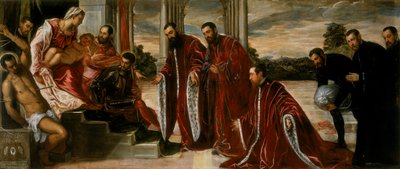 Madonna van de schatbewaarders, 1567 door Jacopo Robusti Tintoretto