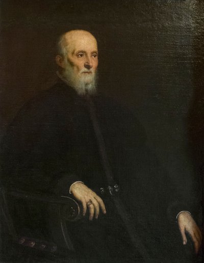 Portret van Luigi Cornaro door Jacopo Robusti Tintoretto