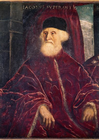 Portret van procureur Jacopo Soranzo door Jacopo Robusti Tintoretto