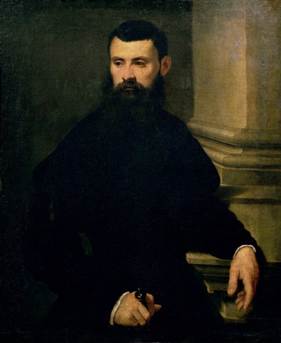 Portret van een Man door Jacopo Robusti Tintoretto