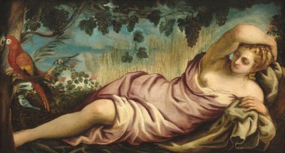 Zomer door Jacopo Robusti Tintoretto