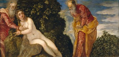 Susanna en de Ouderen door Jacopo Robusti Tintoretto