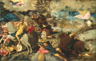 De Bekering van Sint Paulus door Jacopo Robusti Tintoretto