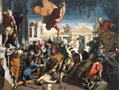 Het Wonder van de Slaaf Het Wonder van Sint Marcus door Jacopo Robusti Tintoretto