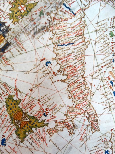 Italië en Sicilië (detail) door Jacopo Russo