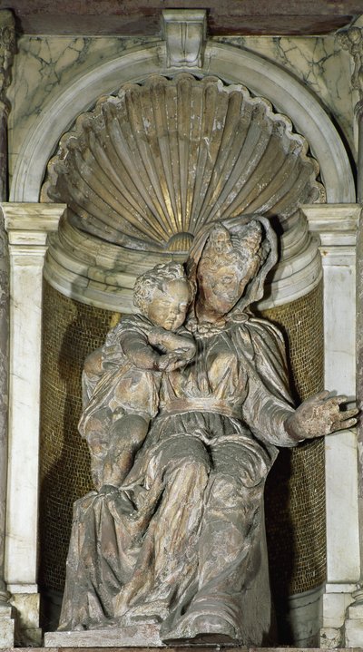 De Maagd en het Kind door Jacopo Sansovino