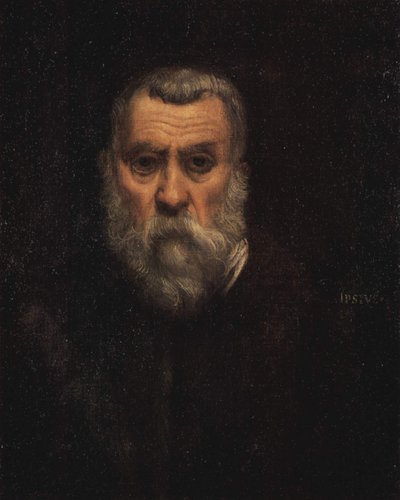 Zelfportret door Jacopo Tintoretto