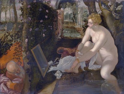 Susanna en de Ouderen door Jacopo Tintoretto