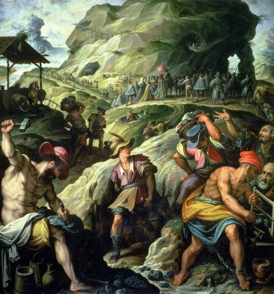 De mijn door Jacopo Zucchi