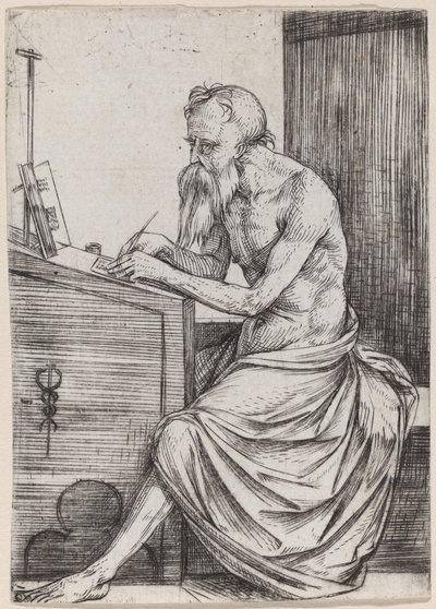 Sint Hiëronymus door Jacopo de Barbari