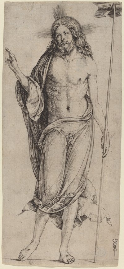 De Verrezen Christus door Jacopo de