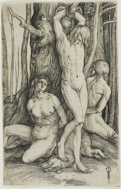 Drie gevangenen door Jacopo de