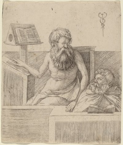 Twee filosofen, ca. 1509 door Jacopo de Barbari