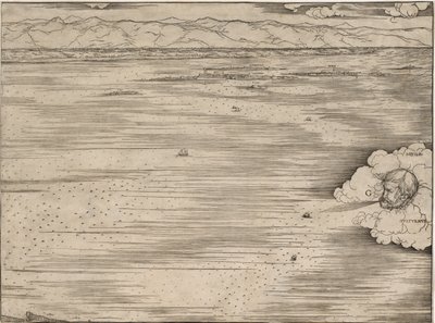 Uitzicht op Venetië door Jacopo de