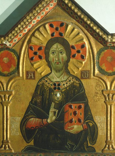 Verlosser (detail) door Jacopo di Meliore