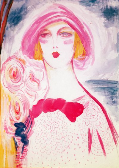 Portret van een vrouw door Jacqueline Marval