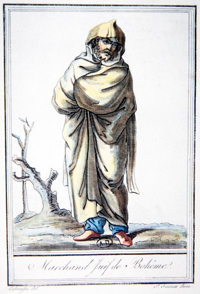 Een Joodse koopman uit Bohemen, uit 