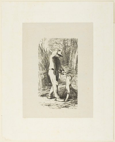 Man die takkenbossen maakt door Jacques Adrien Lavieille