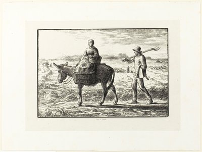 Ochtend door Jacques Adrien Lavieille