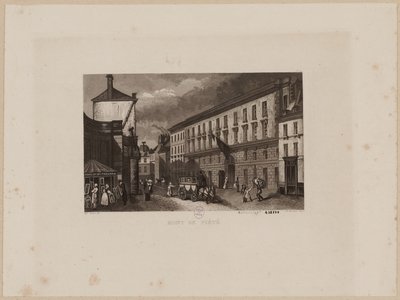 Mont de Piété, voor 1864 door Jacques Alphonse (after) Testard