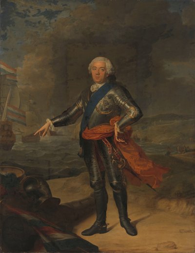 Willem IV (1711-1751), prins van Oranje-Nassau door Jacques André Joseph Aved