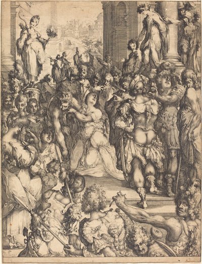 Martelaarschap van Sint Lucia door Jacques Bellange
