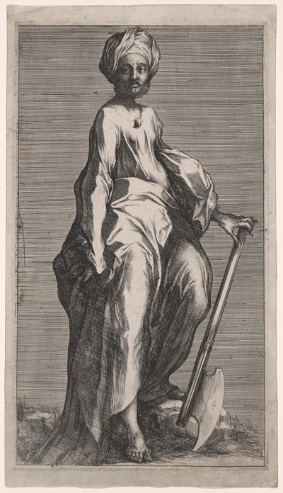Sint Jude (of Sint Matthias) door Jacques Bellange