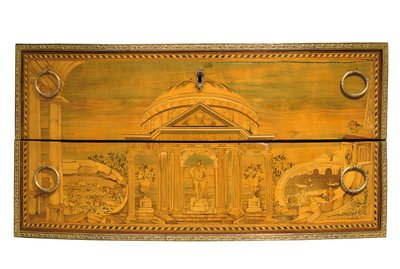 (detail) van een Louis XVI commode, ca.1770-75 door Jacques Birckle