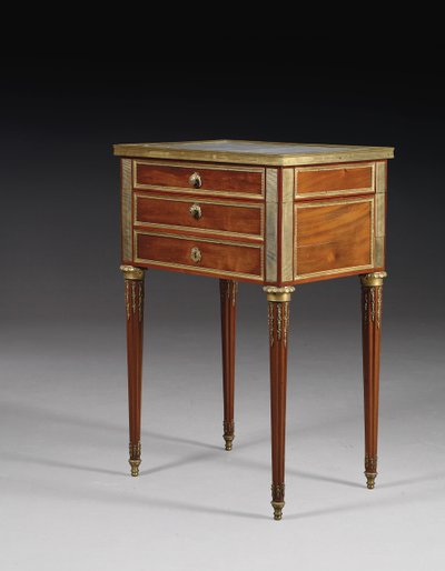 Louis XVI speeltafel door Jacques Birckle